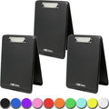 Think2Master Black Plastic Storage Clipboard. | 25% Heavier & Sturdier| Heavy by Think2Master