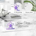Custom Office Name Plate for Desk, Desk Name Plate Personalized, Personalized - Image 3