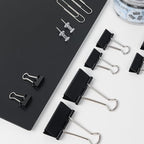 WORPSON 408 PCS Binder Clips Paper Clamps Assorted Sizes and Push Pins - Image 5
