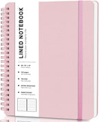 Lined Spiral Journal Notebook, B5 Spiral Notebook, 7.8''×10'' Journaling by ABERLLS