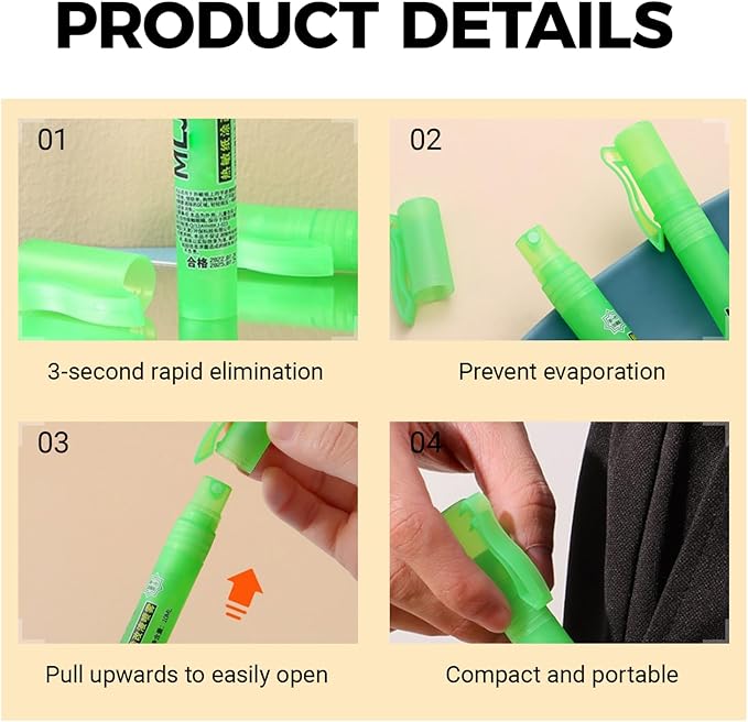 Correction Fluid for Thermal Paper, Address Eraser Concealing Correction Sprayer - Image 5