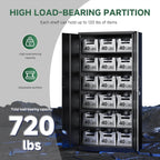 letaya metal storage cabinets with lock doors,tall locker, view 10