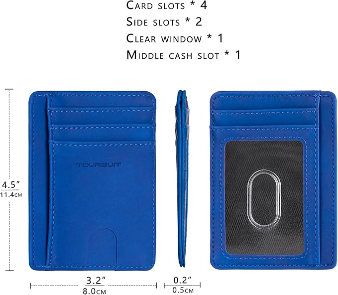 TOURSUIT Travel Minimalist Slim Front Pocket Wallet - Image 4