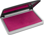 MaxMark Large Premium Magenta Purple Ink Stamp Pad -2-3/4" by 4-1/4" by Maxmark