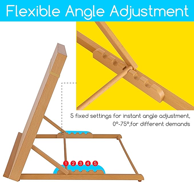 MEEDEN A2 Wooden Tabletop Easel - Image 3