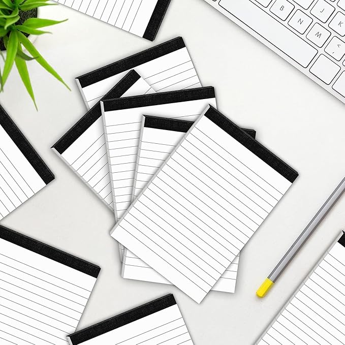 8 Pack Note Pads 4x6 Inch Paper of White Small Notepads - Image 7