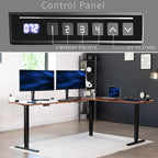 VIVO Electric Corner 84 x 63 inch L-Shaped Standing Desk, Memory Height - Image 5