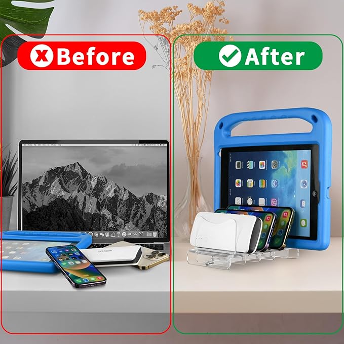 CaSZLUTION Acrylic Multi Device Organizer Stand Base - Image 2
