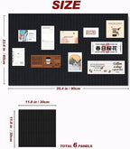 Large Felt Wall Tiles Cork Boards - Image 2