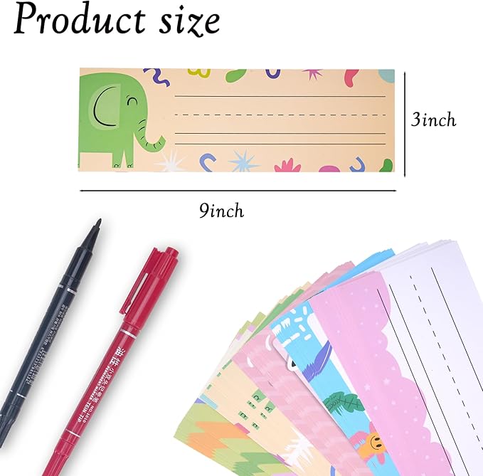 HeXueLy 40 PCS Desk Name Tags for Students - Image 3