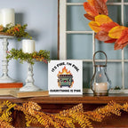 Funny Desk Decor, Dumpster and Fire Wood Box Sign - Image 5