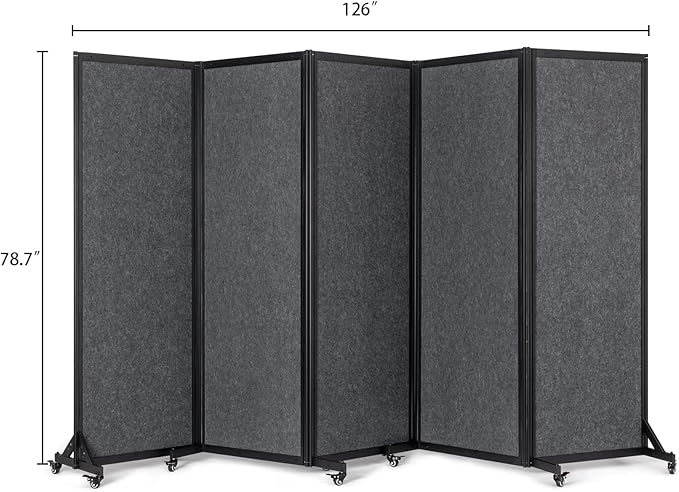 Strongbird Office Divider, Room Partition, Privacy Partition Separator - Image 2