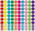 PARLAIM 1050 PCS Color Coding Labels Circle Dot Stickers,10 Color Style Colorful Coding Label Sticker for Office,Student Classroom