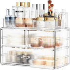 ZHIAI Stackable Cosmetic Organizer, Acrylic Cosmetic Organizer - Image 7