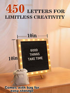 Changeable Felt Letter Board - Image 3