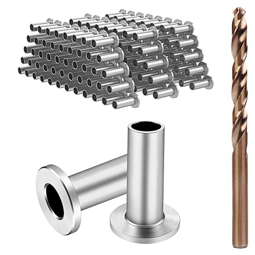 BLIKA 150 Pack Stainless Steel Protector Sleeves by BLIKA