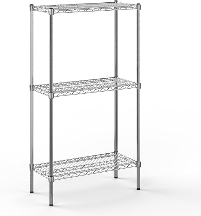 Regal Altair 14" Deep x 30" Wide x 54" Height Wire Shelving Kit | 3-Tier | NSF by Regal+Altair