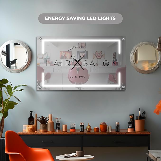 Personalized Floating Custom Acrylic Business Logo Sign | Free Company Vector - Image 5