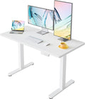 HUANUO 43 x 24 inch Electric Standing Desk Adjustable Height, 4 Memory Height by HUANUO