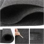 DAWNTREES Large Felt Desk Mat, Office Computer Desk Mat - Image 7