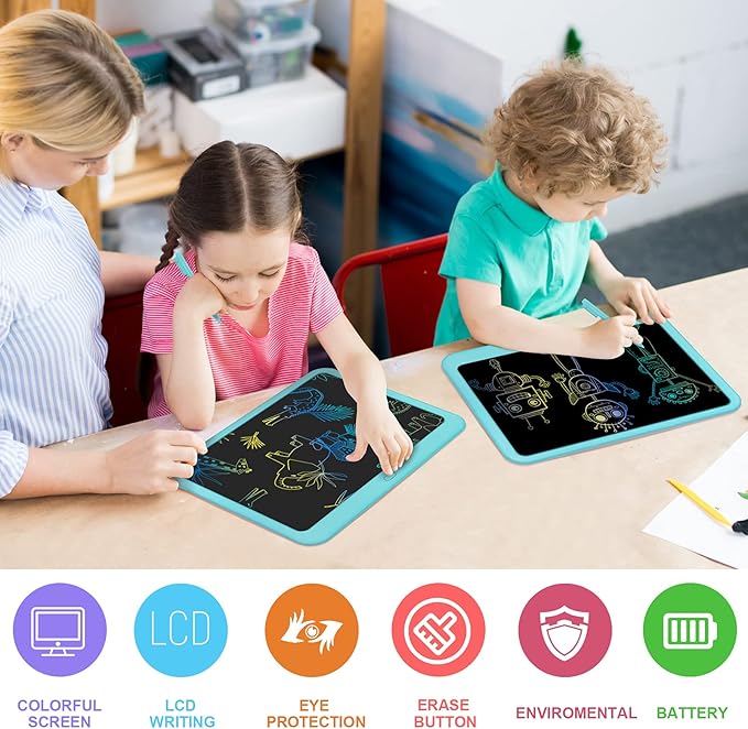 FLUESTON LCD Writing Tablet, Doodle Board Toys Gifts - Image 3