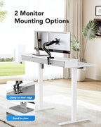 HUANUO 55″ x 26″ Electric Standing Desk - Image 4