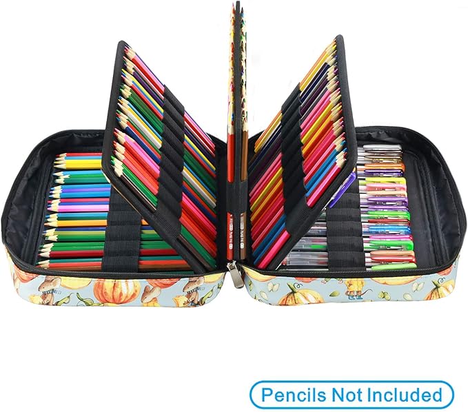 YOUSHARES Colored Pencil Case 220 Slots Pen Case Organizer - Image 5