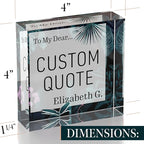 Custom Acrylic Sign Personalized, Custom Desk Name Plate, 18 Styles, - Image 8