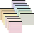 Lincia 12 Pcs 11" x 9.5" Legal Pads College Ruled Notepad Landscape Notebook by Lincia