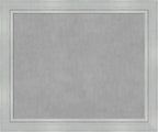 Amanti Art Silver Framed Magnetic Board 39x47 X-Large Vision Board by AmantiArt