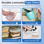 Labelife TZ Tape 24mm 0.94 Laminated Clear TZe-151 Compatible - Image 4