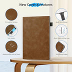 AGM Portable White Board Dry Erase Notebook, 8.4" x 6" Double Sided Folding - Image 6