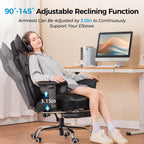 comhoma big and tall office chair heavy duty on a desk or shelf