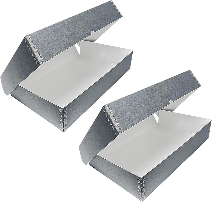 Lineco, 10x15 Clamshell Archival Folio Storage Box, Acid-Free by Lineco