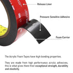 CANOPUS Double Sided Tape, 5952 Heavy Duty Mounting Tape, Strong Bond & - Image 3