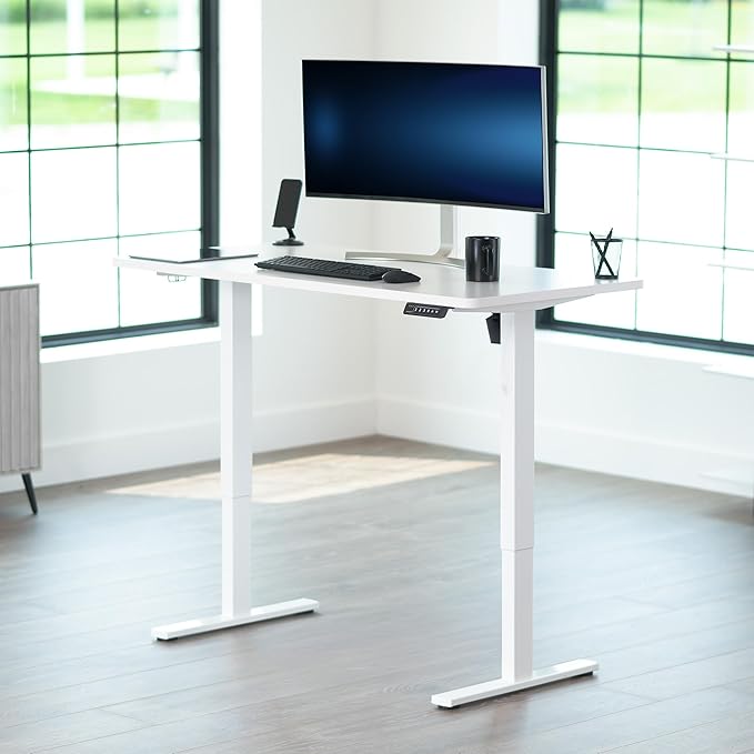 VIVO Electric 55 x 28 in Standing Desk, Memory Height Adjustment, 1B Series - Image 2