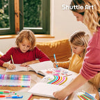 Shuttle Art Gel Pens, 60 Pack Gel Pen Set 30 Colored Gel Pen - Image 5