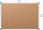 VIZ-PRO Cork Notice Board, 18 X 12 Inches, Cork Bulletin Board - Image 2