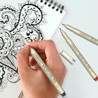 CHARSOCO 01 Micro Pen, 12 Colors Fine Point Pen, 0.25mm Fineliner Ink Pens - Image 5