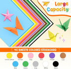 Gray Cardstock Bulk 40 Sheets 8.5 x 11 Inches, 180GSM/65LB Colored Card Stock - Image 3