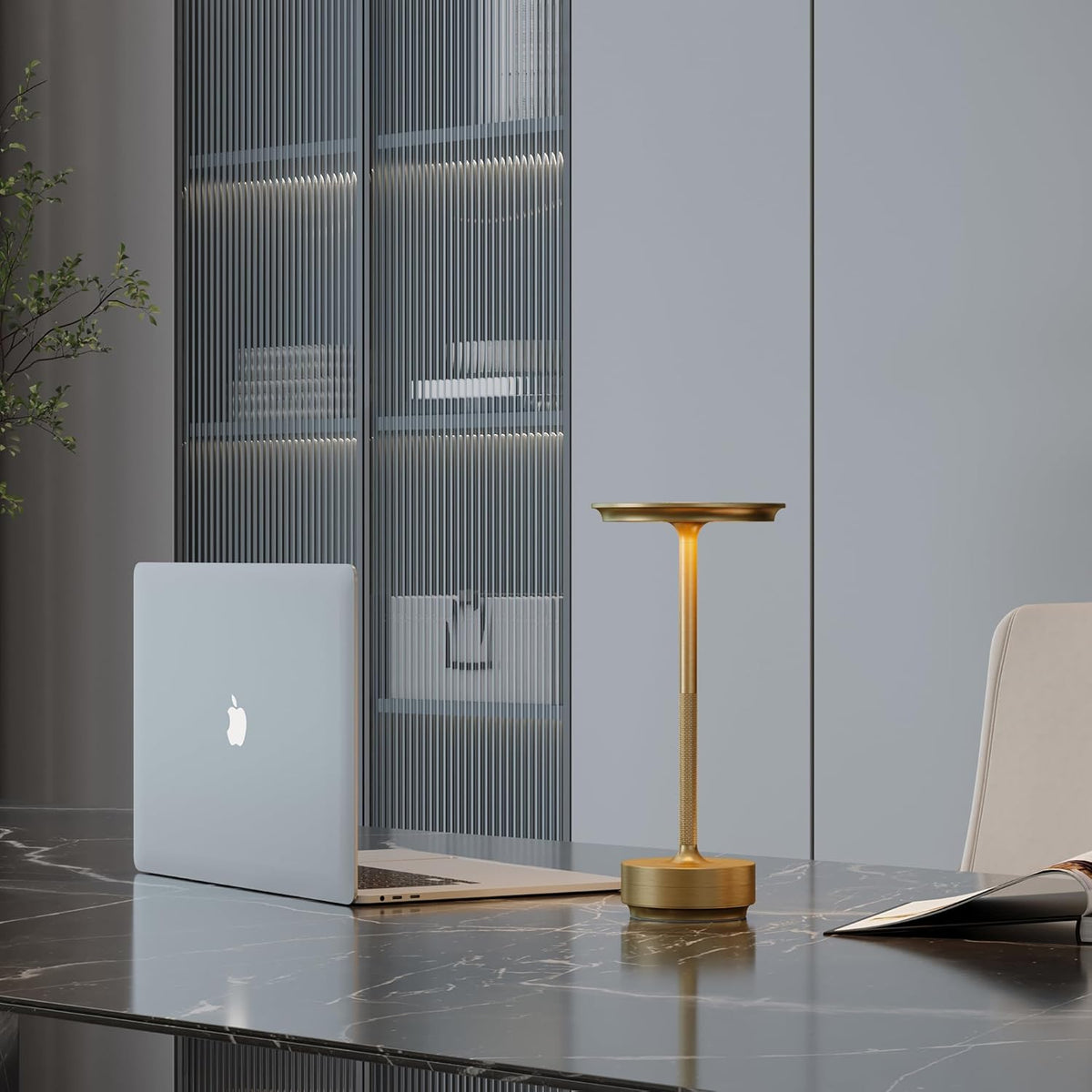 2 Pack Cordless Table Lamps Rechargeable, 5000mAh LED Table Light