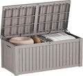 Yardgrace Heavy-Duty 150 Gallon Waterproof Deck Storage Boxes by Unknown