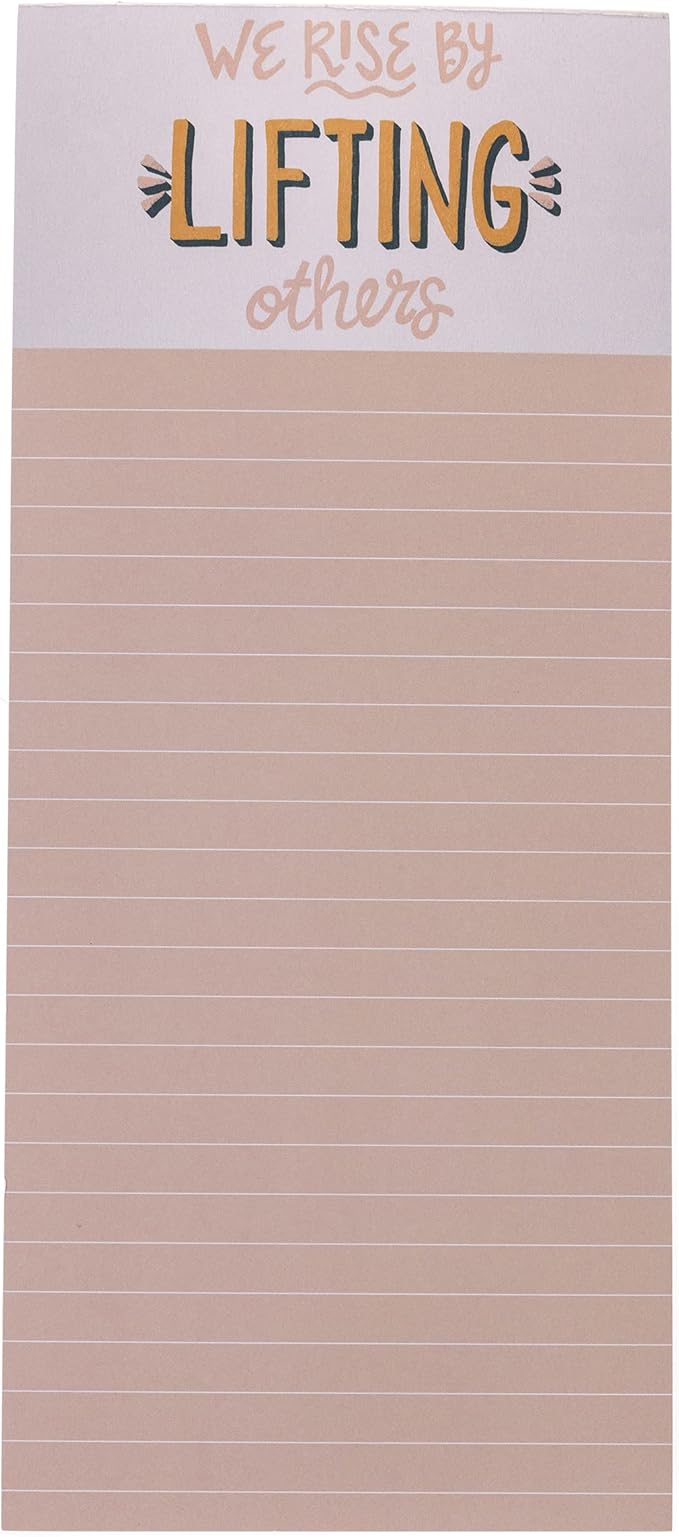 Graphique “We Rise” Magnetic Notepad | 100 Tear-Away Sheets | Grocery, To-Do by GraphiquedeFrance