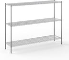 Regal Altair 18" Deep x 72" Wide x 54" Height Wire Shelving Kit | 3-Tier | NSF by Regal+Altair