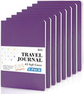 feela 8 Pack Soft Cover Journal Bulk, Notebooks College Ruled by feela