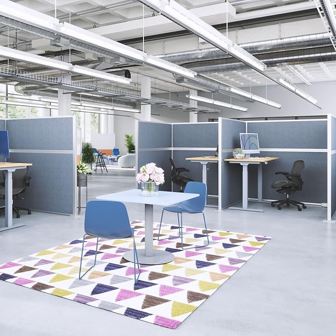 Versare Hush Panel Cubicle Kit | Workstation Partition Walls | Sound Dampening - Image 3