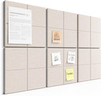 Bumusty Large Cork Board Alternative-36 x24 Felt Bulletin Board Tiles, by Bumusty