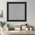 Amanti Art Black Framed Magnetic Board 24x24 Medium Vision Board - Image 6