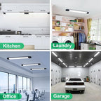 Modlicht Plug in Ceiling Light 4FT 2PCS, Linkable LED Garage Ceiling Light - Image 6