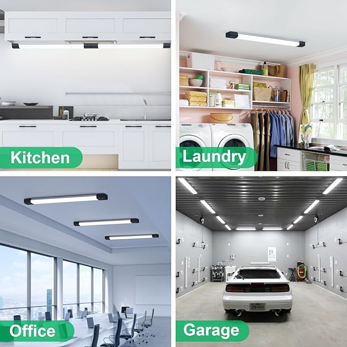 Modlicht Plug in Light Fixture 2FT Linkable 5000K Under Cabinet Lighting - Image 2